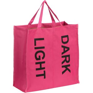 Hot Pink 2 Section Laundry Bag - Premier Housewares Hot Pink 2 Section Laundry Bag - Premier Housewares