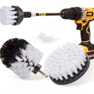Premium quality drill brush, extra soft, white, 13cm. Won't scratch surfaces. Suitable for carpets, leather, upholstery, furniture, car interiors, Premium quality drill brush, extra soft, white, 13cm. Won't scratch surfaces. Suitable for carpets, leather, upholstery, furniture, car interiors,