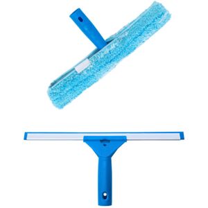 TORMATOR Professional Window Squeegee with Microfiber Brush, 35 cm Wide TORMATOR Professional Window Squeegee with Microfiber Brush, 35 cm Wide