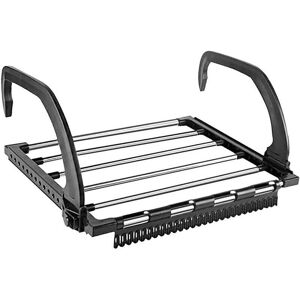 ODIPIE Radiator drying rack made of steel, clothes rack for radiators, clothes rack for balcony, foldable clothes rack made of stainless steel, for ODIPIE Radiator drying rack made of steel, clothes rack for radiators, clothes rack for balcony, foldable clothes rack made of stainless steel, for