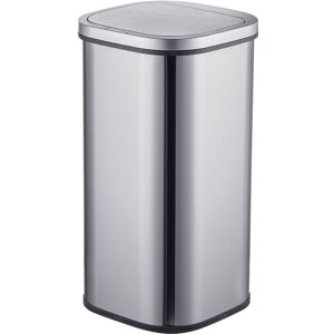 Relaxdays sensor bin, 30 litres, automatic lid, bag holder, stainless steel, kitchen bin, silver Relaxdays sensor bin, 30 litres, automatic lid, bag holder, stainless steel, kitchen bin, silver