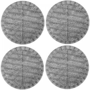 TEHTUY Replacement microfiber pads for electric broom (grey, 4 pieces for models G29 and G28, compatible with 6.3-inch diameter replacement pads) TEHTUY Replacement microfiber pads for electric broom (grey, 4 pieces for models G29 and G28, compatible with 6.3-inch diameter replacement pads)