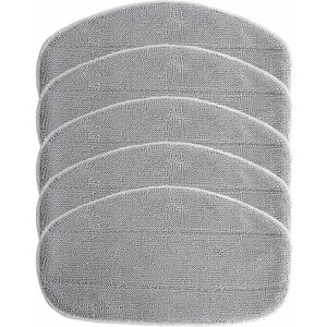 Mumu - Replacement pads for Leifheit CleanTenso steam cleaner - steam mop cover for deep cleaning, 5x replacement microfiber pads - Mumu - Replacement pads for Leifheit CleanTenso steam cleaner - steam mop cover for deep cleaning, 5x replacement microfiber pads -