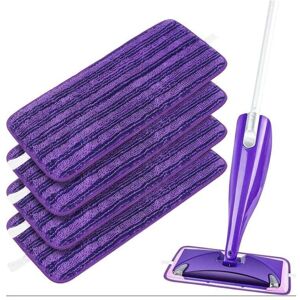 SNQ Replacement Reusable Washable Microfiber Cloths for Swiffer WetJet Spray Mops SNQ Replacement Reusable Washable Microfiber Cloths for Swiffer WetJet Spray Mops