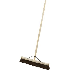 Sealey Broom With Metal Strengthening Support 24" Stiff/hard Bristle - Broom Sealey Broom With Metal Strengthening Support 24" Stiff/hard Bristle - Broom