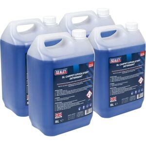 Sealey - VMR925 Carpet/Upholstery Detergent 5L - Pack of 4 Sealey - VMR925 Carpet/Upholstery Detergent 5L - Pack of 4
