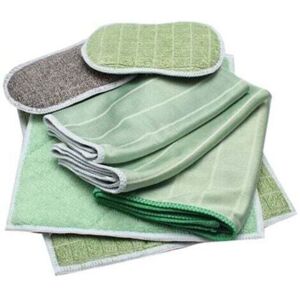 TEHTUY Set of 6 Bamboo Microfiber Cloths - Clean and polish all smooth and delicate surfaces - Glass, car bodywork, ceramic hobs, glasses, screens TEHTUY Set of 6 Bamboo Microfiber Cloths - Clean and polish all smooth and delicate surfaces - Glass, car bodywork, ceramic hobs, glasses, screens