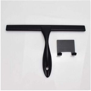 Ymyny - Shower Squeegee - 10 Inch - Matte Black - Multi-Purpose Stainless Steel Squeegee for Bathroom, Shower Doors, Mirrors, Tiles and Car Windows Ymyny - Shower Squeegee - 10 Inch - Matte Black - Multi-Purpose Stainless Steel Squeegee for Bathroom, Shower Doors, Mirrors, Tiles and Car Windows