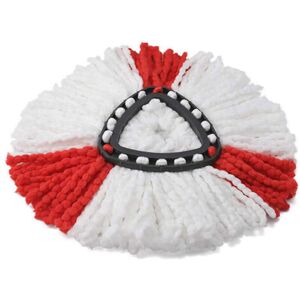 MCBOSON Suitable for Vileda O-Cedar triangular cotton 360-degree rotating mop head, replacement fiber mop accessories MCBOSON Suitable for Vileda O-Cedar triangular cotton 360-degree rotating mop head, replacement fiber mop accessories