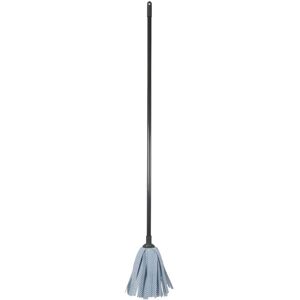 JVL Super-Absorbent Lightweight Synthetic Floor Mop, Grey/Turquoise JVL Super-Absorbent Lightweight Synthetic Floor Mop, Grey/Turquoise