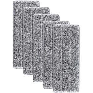Aougo - Super Absorbent Mop Head Refills - Microfiber Washable Microfiber Cleaning Mop Household Mop Head Cleaning Pad (5pcs) Aougo - Super Absorbent Mop Head Refills - Microfiber Washable Microfiber Cleaning Mop Household Mop Head Cleaning Pad (5pcs)