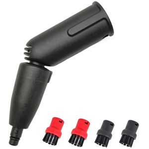 COOCHEER Turbine Nozzle Kit, 1 Steam Turbine Brush, 6 Assorted Brushes, Steam Cleaner Accessories, Suitable for Karcher COOCHEER Turbine Nozzle Kit, 1 Steam Turbine Brush, 6 Assorted Brushes, Steam Cleaner Accessories, Suitable for Karcher