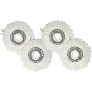Vhbw - 4x Mop Heads Replacement for Leifheit 52094 for Mop - Microfibre Attachment, White Vhbw - 4x Mop Heads Replacement for Leifheit 52094 for Mop - Microfibre Attachment, White