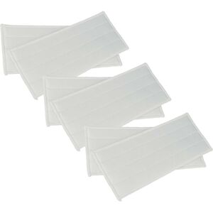 vhbw 6x Microfiber Cover Scrubber Sleeve Replacement for Kärcher 2.633-928.0 for Window Cleaner Squeegee - Mop Attachment Cloth Pad vhbw 6x Microfiber Cover Scrubber Sleeve Replacement for Kärcher 2.633-928.0 for Window Cleaner Squeegee - Mop Attachment Cloth Pad