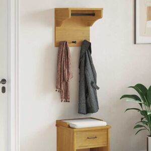vidaXL Wall-mounted Coat Rack SANDNES 43x30x42 cm Solid Wood Pine vidaXL Wall-mounted Coat Rack SANDNES 43x30x42 cm Solid Wood Pine