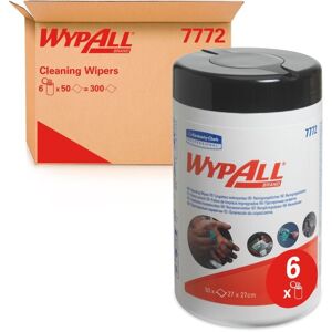 Kimberly-clark - Wypall 1-Ply Cleaning Wipes x50 Green - 7772 Kimberly-clark - Wypall 1-Ply Cleaning Wipes x50 Green - 7772