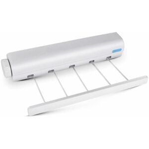 YMYNY 12ft Retractable Clothesline for Indoor and Outdoor Use, 5-Line Wall Mounted Clothes Dryer YMYNY 12ft Retractable Clothesline for Indoor and Outdoor Use, 5-Line Wall Mounted Clothes Dryer