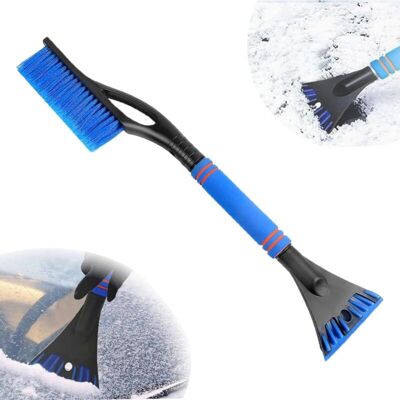 TEHTUY 2-in-1 Extendable Car Snow Brush, Car Ice Scraper with Brush, Telescopic Car Snow Brush, 60cm Long with Warm, Non-Slip Handle, Sturdy Car Windscreen TEHTUY 2-in-1 Extendable Car Snow Brush, Car Ice Scraper with Brush, Telescopic Car Snow Brush, 60cm Long with Warm, Non-Slip Handle, Sturdy Car Windscreen