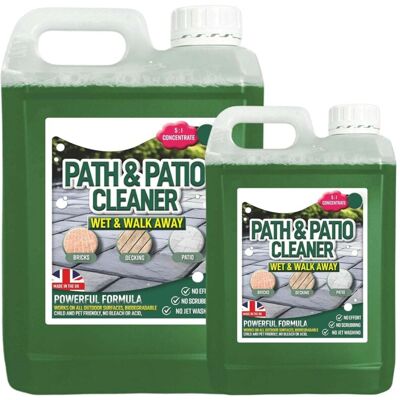 STORM TRADING GROUP 2 x 2.5 Litre Path & Patio Cleaner Fluid Staining Remover Cleaning Solution STORM TRADING GROUP 2 x 2.5 Litre Path & Patio Cleaner Fluid Staining Remover Cleaning Solution