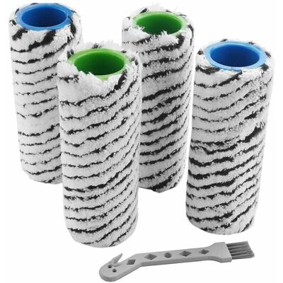 TEHTUY 4 pcs Stone Roller Brush For Karcher FC7 FC7 Premium FC5 FC5 Premium TEHTUY 4 pcs Stone Roller Brush For Karcher FC7 FC7 Premium FC5 FC5 Premium