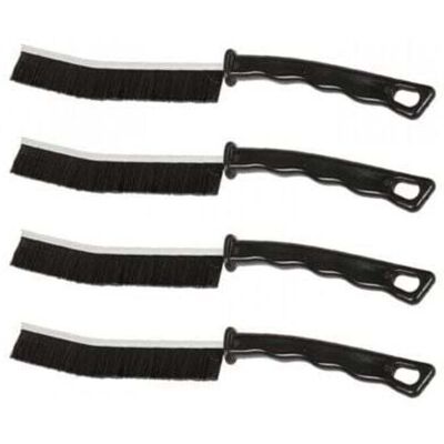 TEHTUY 4-Piece Gutter Cleaning Brush Set, Bathroom Cleaning Brush, Tile Grout Brush, Stiff Bristle Cleaning Brush for Window Grooves, Bathroom, Toilet, TEHTUY 4-Piece Gutter Cleaning Brush Set, Bathroom Cleaning Brush, Tile Grout Brush, Stiff Bristle Cleaning Brush for Window Grooves, Bathroom, Toilet,