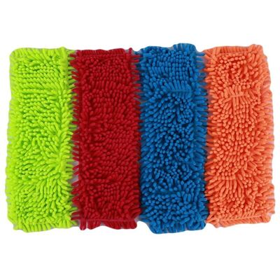 WOIYIC 4 Pieces Cloth Mop Head Replace Cloth Cleaning Cloth Mop for Replace Cloth Household Cleaning Tool Accessory, about 40 x 12 cm WOIYIC 4 Pieces Cloth Mop Head Replace Cloth Cleaning Cloth Mop for Replace Cloth Household Cleaning Tool Accessory, about 40 x 12 cm