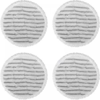 MCBOSON 4 replacement microfiber cloths for robotic vacuum cleaners and microfiber mops MCBOSON 4 replacement microfiber cloths for robotic vacuum cleaners and microfiber mops
