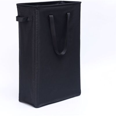 LINGHHANG 45L Laundry Baskets with Handles(Black), Foldable Slim Laundry Hamper Oxford Cloth Laundry Bag Rectangular Laundry Baskets Storage Bag for Bathroom LINGHHANG 45L Laundry Baskets with Handles(Black), Foldable Slim Laundry Hamper Oxford Cloth Laundry Bag Rectangular Laundry Baskets Storage Bag for Bathroom