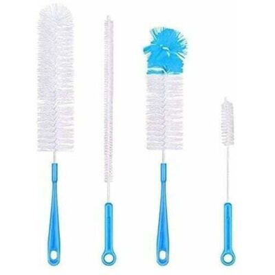 SNQ 4PCS Multi-purpose Long Handle Bottle Brush for Beer Bottles, Sports Bottles, Straws, and Spouts SNQ 4PCS Multi-purpose Long Handle Bottle Brush for Beer Bottles, Sports Bottles, Straws, and Spouts