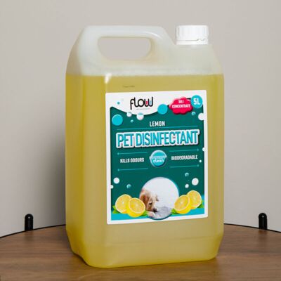 SAMUEL ALEXANDER 5 Litre Lemon Scented Pet Disinfectant Cleaner SAMUEL ALEXANDER 5 Litre Lemon Scented Pet Disinfectant Cleaner
