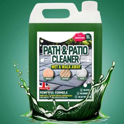 STORM TRADING GROUP 2 x 5 Litre Patio, Path & Driveway Cleaning Solution Removes Stains STORM TRADING GROUP 2 x 5 Litre Patio, Path & Driveway Cleaning Solution Removes Stains