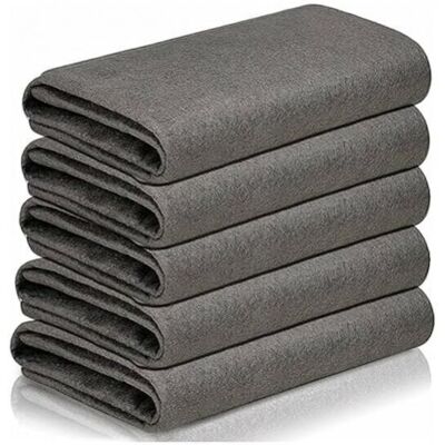 Cyslmuk - 5 Pieces Magic Cloth, Thickened Magic Cleaning Cloth, Professional Traceless Window Cloth, Reusable Traceless Microfiber Window Cleaning Cyslmuk - 5 Pieces Magic Cloth, Thickened Magic Cleaning Cloth, Professional Traceless Window Cloth, Reusable Traceless Microfiber Window Cleaning