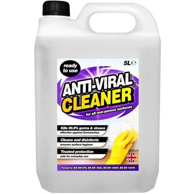 STORM TRADING GROUP 2 x 5L Antiviral Disinfectant Surface Cleaner Ready To Use STORM TRADING GROUP 2 x 5L Antiviral Disinfectant Surface Cleaner Ready To Use