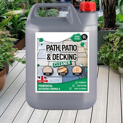 STORM TRADING GROUP 4 x 5L Patio & Decking Cleaner Removes Dirt, Grime & Stains Ready To Use STORM TRADING GROUP 4 x 5L Patio & Decking Cleaner Removes Dirt, Grime & Stains Ready To Use