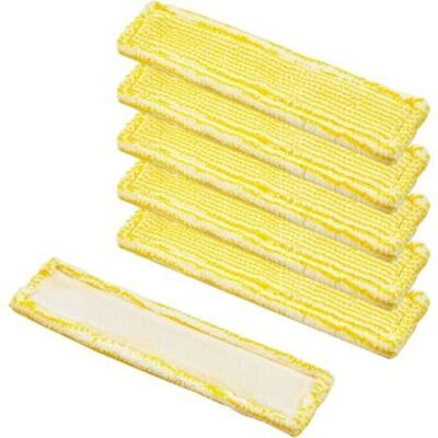 MCBOSON 6 Pcs Microfiber Cleaning Cloths for Karcher Microfiber Bonnet Wipe for Karcher WV2 WV5 Premium Window Vacuum Cleaner Accessories MCBOSON 6 Pcs Microfiber Cleaning Cloths for Karcher Microfiber Bonnet Wipe for Karcher WV2 WV5 Premium Window Vacuum Cleaner Accessories