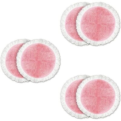 TORMATOR 6-Piece Replacement Steam Mop Cloths, Electric Mop Cleaning Pads for 8 and 9 Series, Floor Mop Replacement Parts TORMATOR 6-Piece Replacement Steam Mop Cloths, Electric Mop Cleaning Pads for 8 and 9 Series, Floor Mop Replacement Parts
