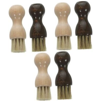 MCBOSON 6 Pieces Shoe Polish Brush Small Leather Handbag Leather Cleaning Brush Leather Cleaner Shoe Polish Hair Brush Wooden Handle Shoe Brush Brush MCBOSON 6 Pieces Shoe Polish Brush Small Leather Handbag Leather Cleaning Brush Leather Cleaner Shoe Polish Hair Brush Wooden Handle Shoe Brush Brush