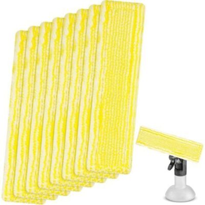 MCBOSON 8 Pcs Microfiber Cleaning Cloths for Karcher Microfiber Bonnet Wiper Cloth for Karcher Window Vac WV2 WV5 Premium for Window Cleaner Window Vacuum MCBOSON 8 Pcs Microfiber Cleaning Cloths for Karcher Microfiber Bonnet Wiper Cloth for Karcher Window Vac WV2 WV5 Premium for Window Cleaner Window Vacuum