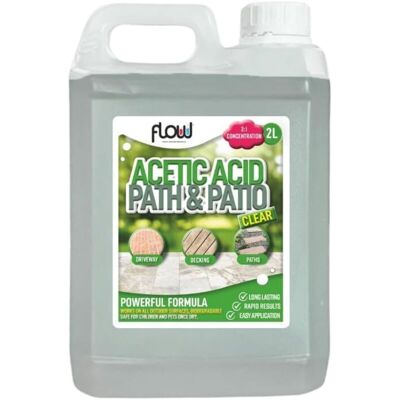 GARDEN MILE Acetic Acid Vinegar Cleaner 5L 20% Concentrated Outdoor Cleaner for Patio, Driveway & Garden Descaling Liquid GARDEN MILE Acetic Acid Vinegar Cleaner 5L 20% Concentrated Outdoor Cleaner for Patio, Driveway & Garden Descaling Liquid