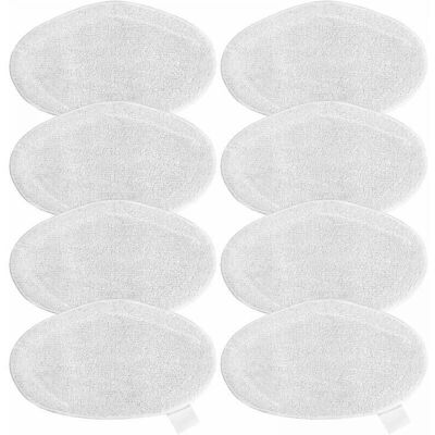 Cyslmuk - 8 Cloths for Polti Vaporetto SV440。Replacement Mop, Washable Replacement Mops Cyslmuk - 8 Cloths for Polti Vaporetto SV440。Replacement Mop, Washable Replacement Mops