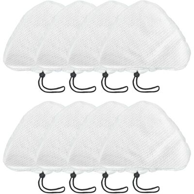 Csparkv - 8 Pack Microfiber Cloths Universal Cleaning Pads Compatible with Other Steam Mops Washable Mop Replacement Parts Csparkv - 8 Pack Microfiber Cloths Universal Cleaning Pads Compatible with Other Steam Mops Washable Mop Replacement Parts