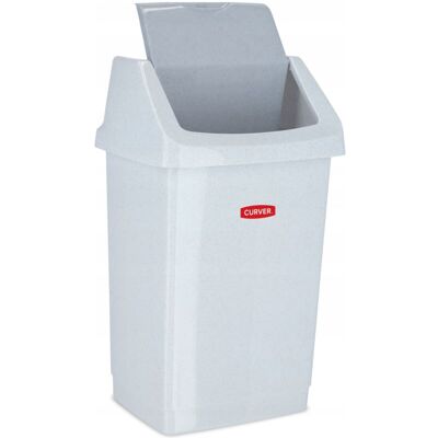 Curver 9L Trash Bin - Press-to-Open, Removable Lid Curver 9L Trash Bin - Press-to-Open, Removable Lid