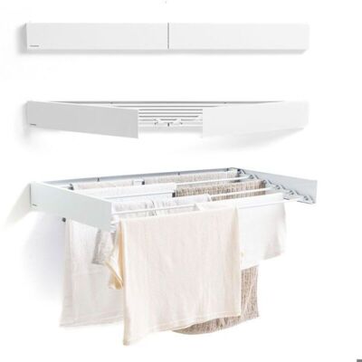 Expandable retractable folding wall-mounted drying rack Dryva 100 InnovaGoods CLOTHES LINE - TANCARVILLE - DRYING RACK - DRYING BAG Expandable retractable folding wall-mounted drying rack Dryva 100 InnovaGoods CLOTHES LINE - TANCARVILLE - DRYING RACK - DRYING BAG
