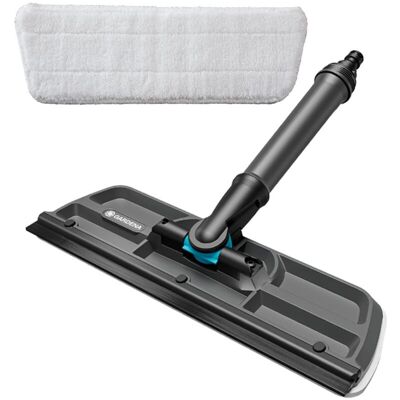 Gardena - Cleansystem Window Cleaner Glass Wiper Squeegee & 2x Microfibre Fleece Gardena - Cleansystem Window Cleaner Glass Wiper Squeegee & 2x Microfibre Fleece