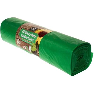 STORM TRADING GROUP 50 x Bags (2 Rolls) Green Garden Waste Bags 60 Litre Multipurpose Bin Liners STORM TRADING GROUP 50 x Bags (2 Rolls) Green Garden Waste Bags 60 Litre Multipurpose Bin Liners