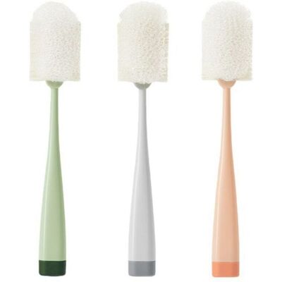 SNQ Long Handle Bottle Cleaner, Detachable Bottle Brush, Cup Cleaner, Dish Sponge, Cleaning Brush, Kitchen Cleaning Accessory, 1 Piece (Green) SNQ Long Handle Bottle Cleaner, Detachable Bottle Brush, Cup Cleaner, Dish Sponge, Cleaning Brush, Kitchen Cleaning Accessory, 1 Piece (Green)