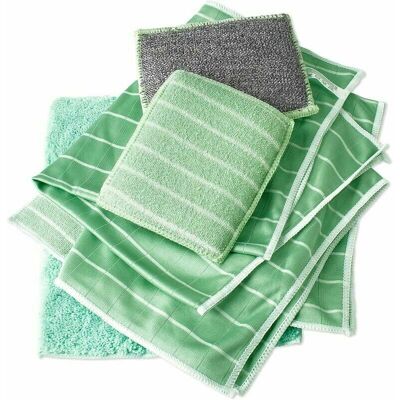 Lot de 6 Chiffon Bambou Microfibre pour Vitres Miroirs Carreaux Carrosserie Microfibre Bambou Vitre Ménage Salle de Bain Lot de 6 Chiffon Bambou Microfibre pour Vitres Miroirs Carreaux Carrosserie Microfibre Bambou Vitre Ménage Salle de Bain