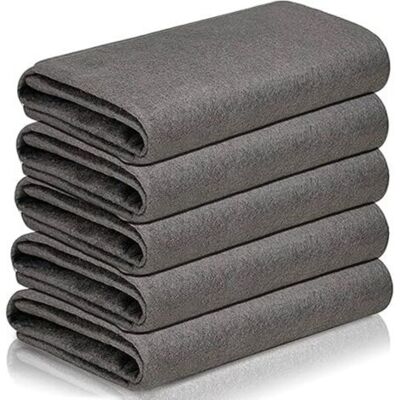 SNQ Magic Cloth, Thick Magic Cleaning Cloth, Professional Streak-Free Window Cloth, Magic Cloth, 5 Reusable Microfiber Cloths for Streak-Free Window SNQ Magic Cloth, Thick Magic Cleaning Cloth, Professional Streak-Free Window Cloth, Magic Cloth, 5 Reusable Microfiber Cloths for Streak-Free Window