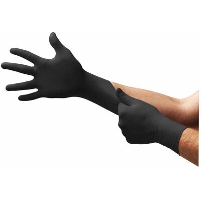 GOTRAYS Microflex 93-852, Disposable Nitrile Gloves, Latex and Powder Free, For Food Contact, Various Uses, Mechanical and Chemical Protection, Single-Use GOTRAYS Microflex 93-852, Disposable Nitrile Gloves, Latex and Powder Free, For Food Contact, Various Uses, Mechanical and Chemical Protection, Single-Use
