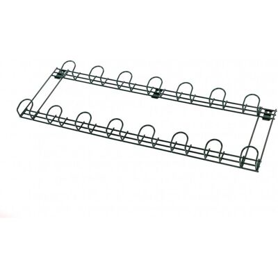 Oypla - 15 Hook Wall Mounted Garden Tool Storage Rack Hanger Shed & Garage Oypla - 15 Hook Wall Mounted Garden Tool Storage Rack Hanger Shed & Garage